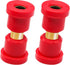 Golf Cart Red Polyurethane Bushings Sleeves Kit for Club Car DS 1992-UP Models, Front Leaf Spring OEM 1015583 1012303 -