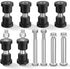 Golf Cart Rear Leaf Spring Bushings Kit for EZGO TXT 1994-up Gas and Electric Carts, Bushing Sleeves with Screws Nuts, Replace OEM 1015583, 70289G0 -
