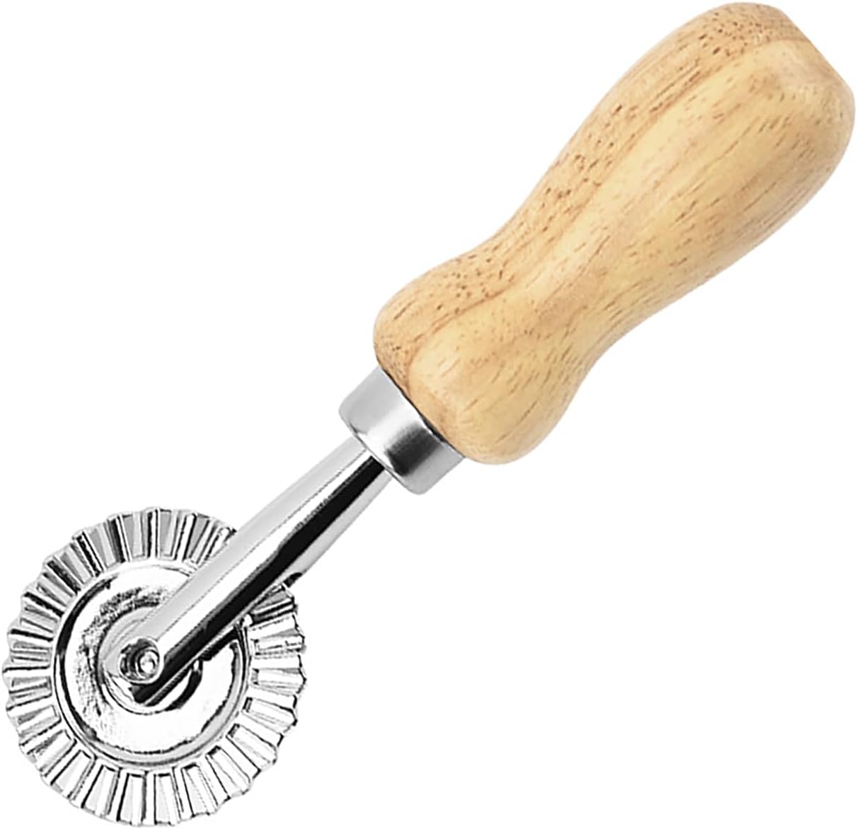 Pastry Wheel, Dough Ravioli Crimper, Pizza Cutter, Dumplings Lasagna Pierogi Cutter for Home Kitchen, 1.3" 1 PC - Piece