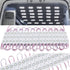 12V 300 LEDs Interior Van Light, White LED Ceiling Lighting Kits for RV Truck Boats Bus Cargo Trailers Lorries Transit Auto Vehicle, 100 Modules -