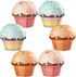 6 Pieces 12 Inches Large Candyland Cupcake Party Decoration Halloween Donut Lanterns Ice Cream Decor Dessert Candy Sweet for Wedding Baby Shower Birthday Supply -