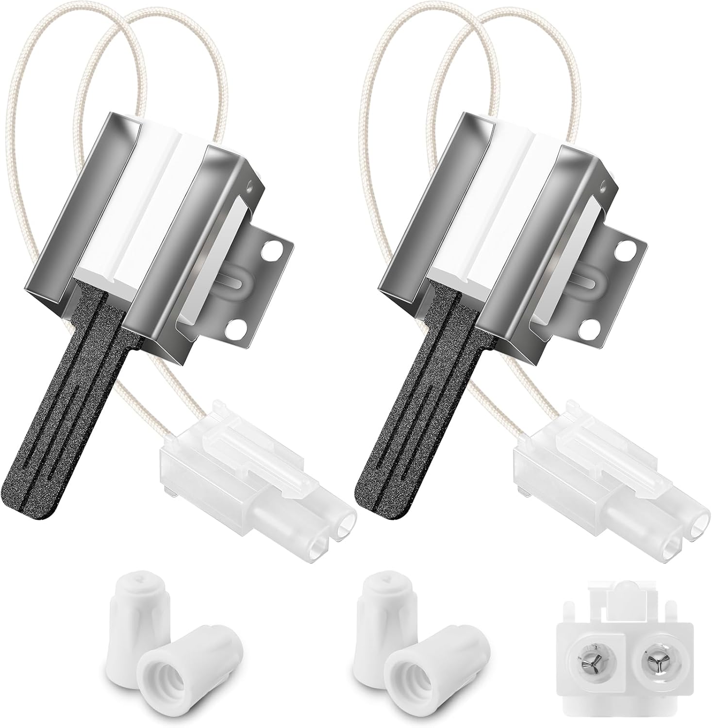 2 Pack Gas Range Oven Igniter, Compatible with Frigidaire Crosley Tappan 316489400 316489403 316428500 IG94 AP3963540 316428501 5304462661 PS1528534 1197384 7316489400 IG9400 -