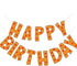 Anime Happy Birthday Banner Decorations Star Yellow Themed Cartoon Party Supplies for Boys Girls -