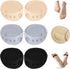 3 Pairs Ball of Foot Cushion Pads Honeycomb Fabric Forefoot Socks Women&