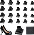 High Heel Protectors- Stoppers Repair Caps Covers for Walking on Grass and Uneven Road Cover Cups Perfect Wedding Outdoor Events (Square-black-10 Pairs) Square-black-10 Pairs -