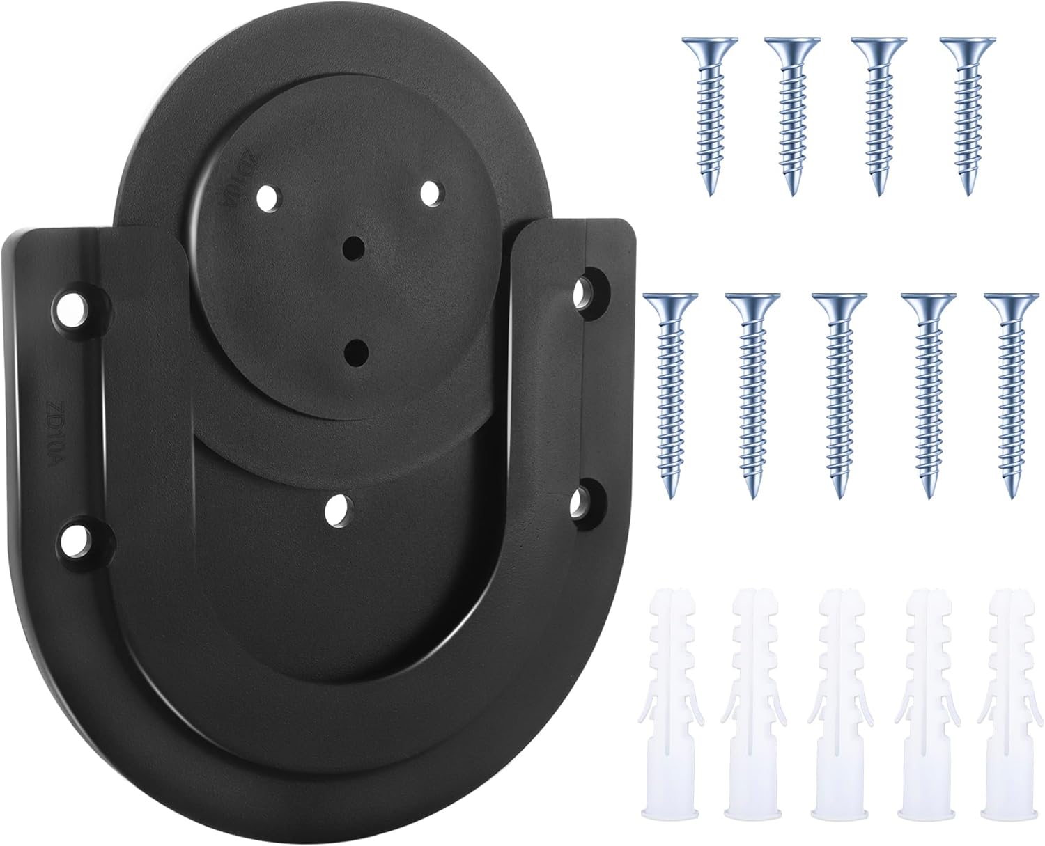 Dartboard Mounting Bracket,Dartboard Bracket Hanging Dartboards Professional,Black Black O Shaped