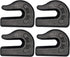 Weld On Grab Chain Hook,3/8" Hooks,Grade 70 Load Limit: 6600 lbs,for Welded onto Tractors or excavators -