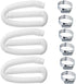 Pool Hoses for Above Ground Pools,1.25 x 59 Inch Filter Hose,Compatible with Intex Pump 607,637 With 8 Metal Clamps (3 Pack) (3) -