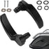 Harley Saddlebag Latches - Perfect Fit, Easy Installation Compatible for Touring Street Glide Electra Road King 2014-2023 (Black) Black