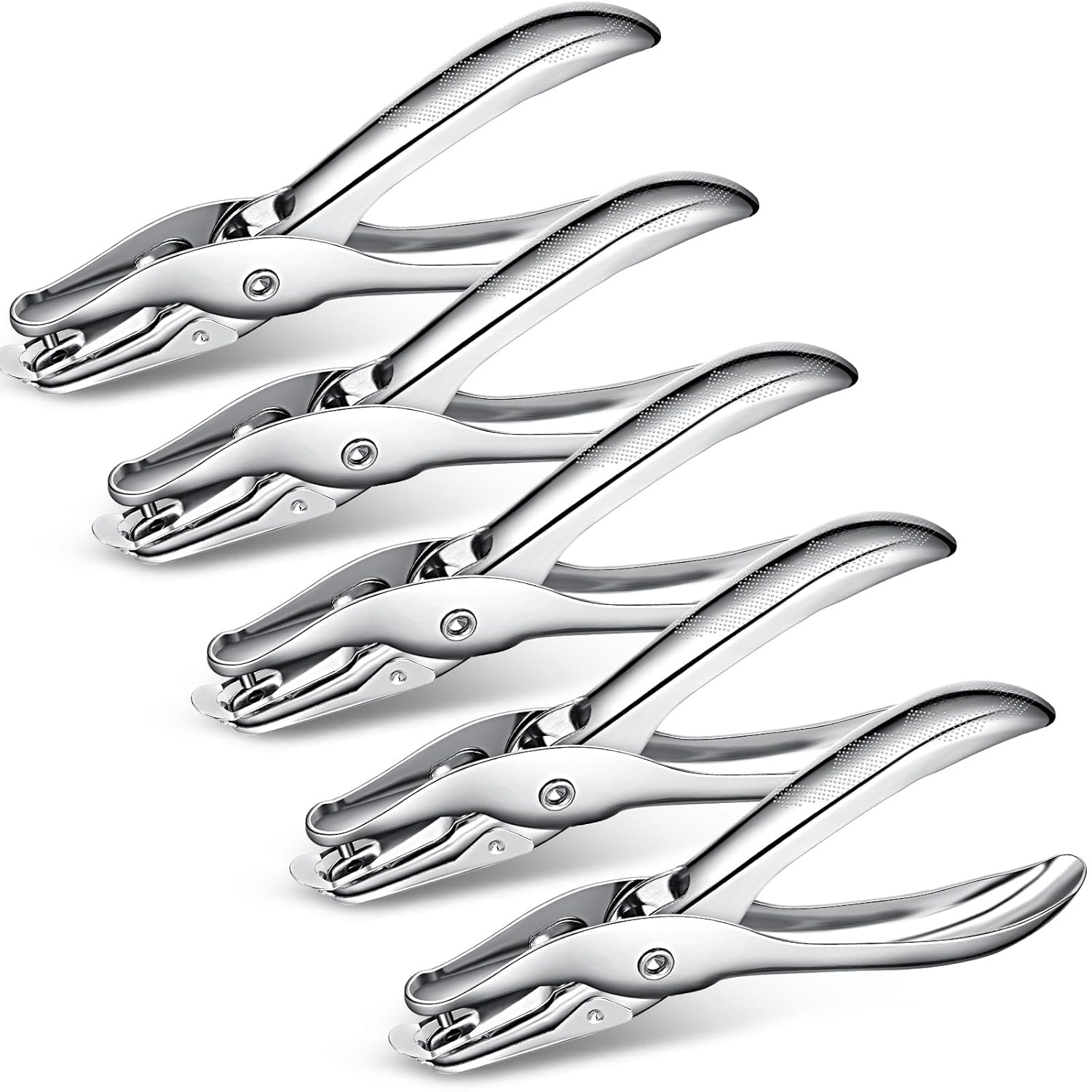 5 Pcs Single Hole Punch Circle Small 1/8 inch One Bulk for Craft Tag Paper DIY Office Home Cards Scrapbook Supplies -