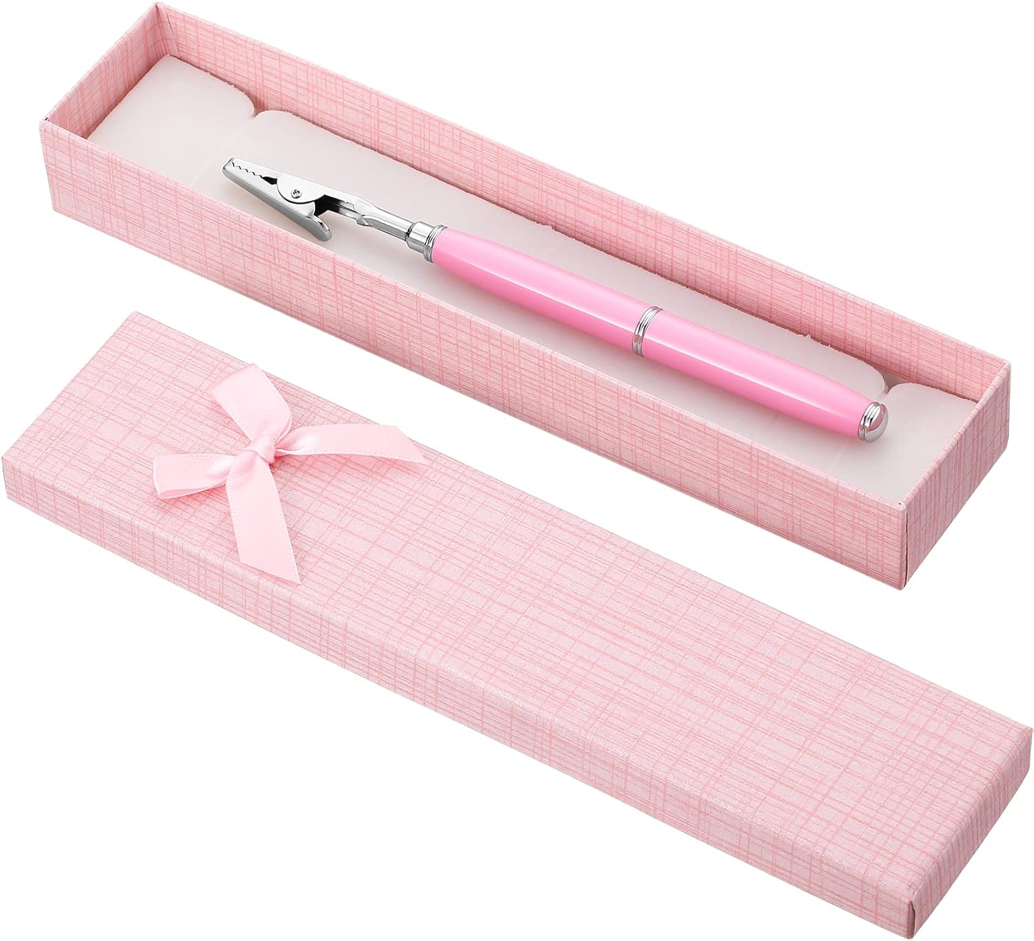 Bracelet Helper Tool Jewelry Hand Assistance Gifts for Women Fastening and Hooking Equipment Watch Clasps in Gift Box 6.9 Inch (Pink) Pink -