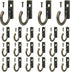 40 Pieces Key Hooks Jewelry Small Hook Wall Mounted Single for Hanging Clothes Hat Kitchen Bathroom Towel Farmhouse Retro Craft Projects Bronze 