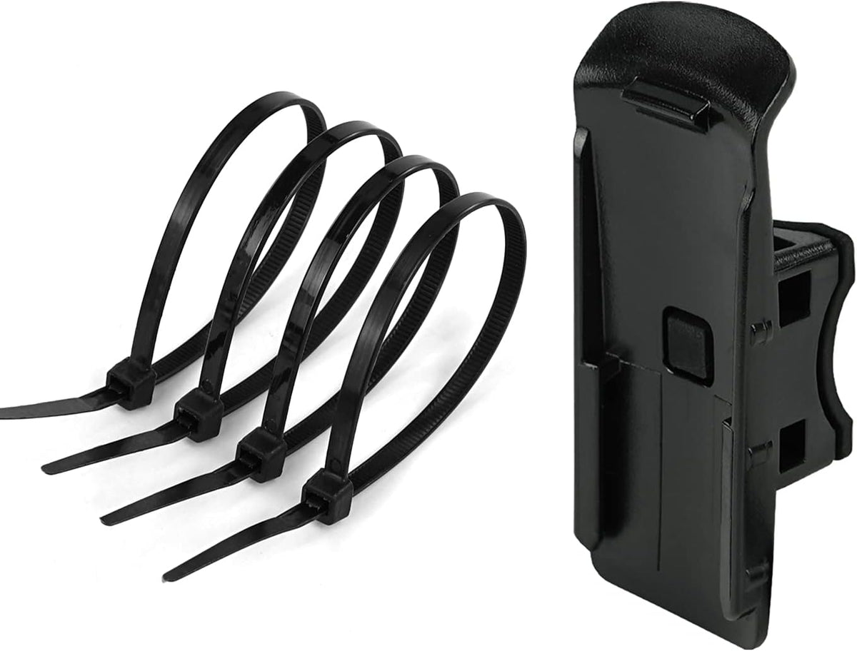 Bicycle/Bike Motor Cart Handlebar Mount Holder Compatible for Garmin eTrex 10 20 20x 30 30x / Touch 25 35 35t GPSMAP 62 62S 62ST 62SC Rino Handheld GPS 
