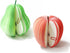 2 Pack 3D Fruit Shaped Non-Sticky Notes, Apple & Pear Sticky Memo Pads, Creative Desk Decoration Notebooks for Office, School, Planner, Journal, Prezzie 