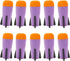 Missile Filled Foam Rocket Launcher Compatible for Nerf N-Strike Elite Series 10pcs,purple 