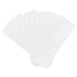 Disposable Portable Non-Woven Hair Removal Strips 1.3x4 Inches for Beauty Body Care, Beeswax Special White Paper（10 Pcs） 