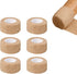 6 Rolls Floor Protector Pads for Chair Legs, Self-Adhesive Anti-Slip Furniture Tape 1" x 177", Non-Woven Wrap Hardwood Floors, Tables, Chairs, Sofas & All Legs (Skin Tone)  177",Skin Tone