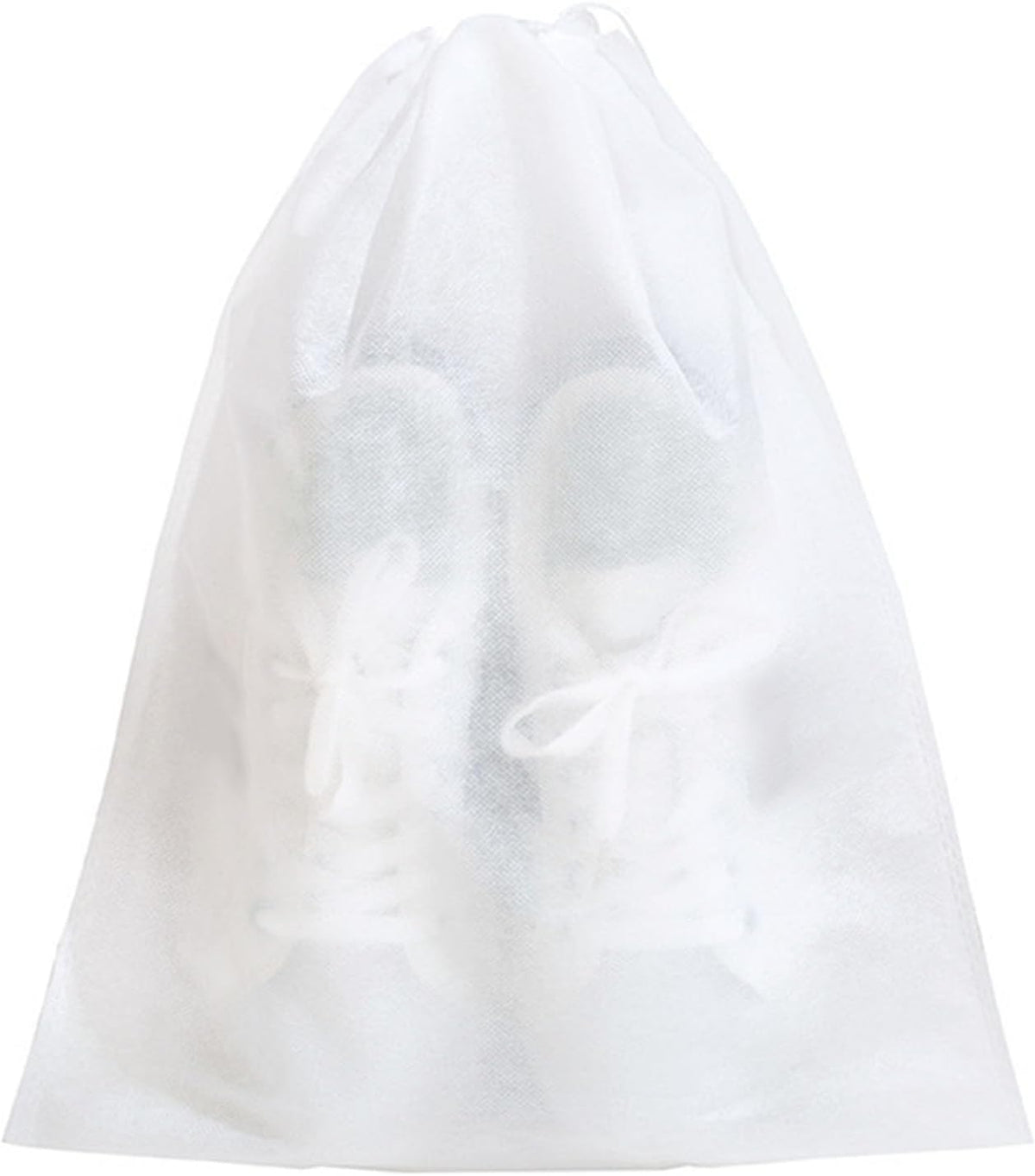 Clear Shoe Bag, Shoes Drawstring Bag Storage Protector Travel Covers for Packing(Middle) 