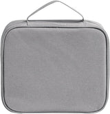 Travel Toiletry Bag for Women, Cosmetic Man Gray Makeup Portable Case Large Capacity Organizer Pouch Make Up Business Trips 