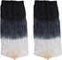 Dance Fan, 1 Pair Long Fan Belly Fans Folding Performance Classical (Black) 