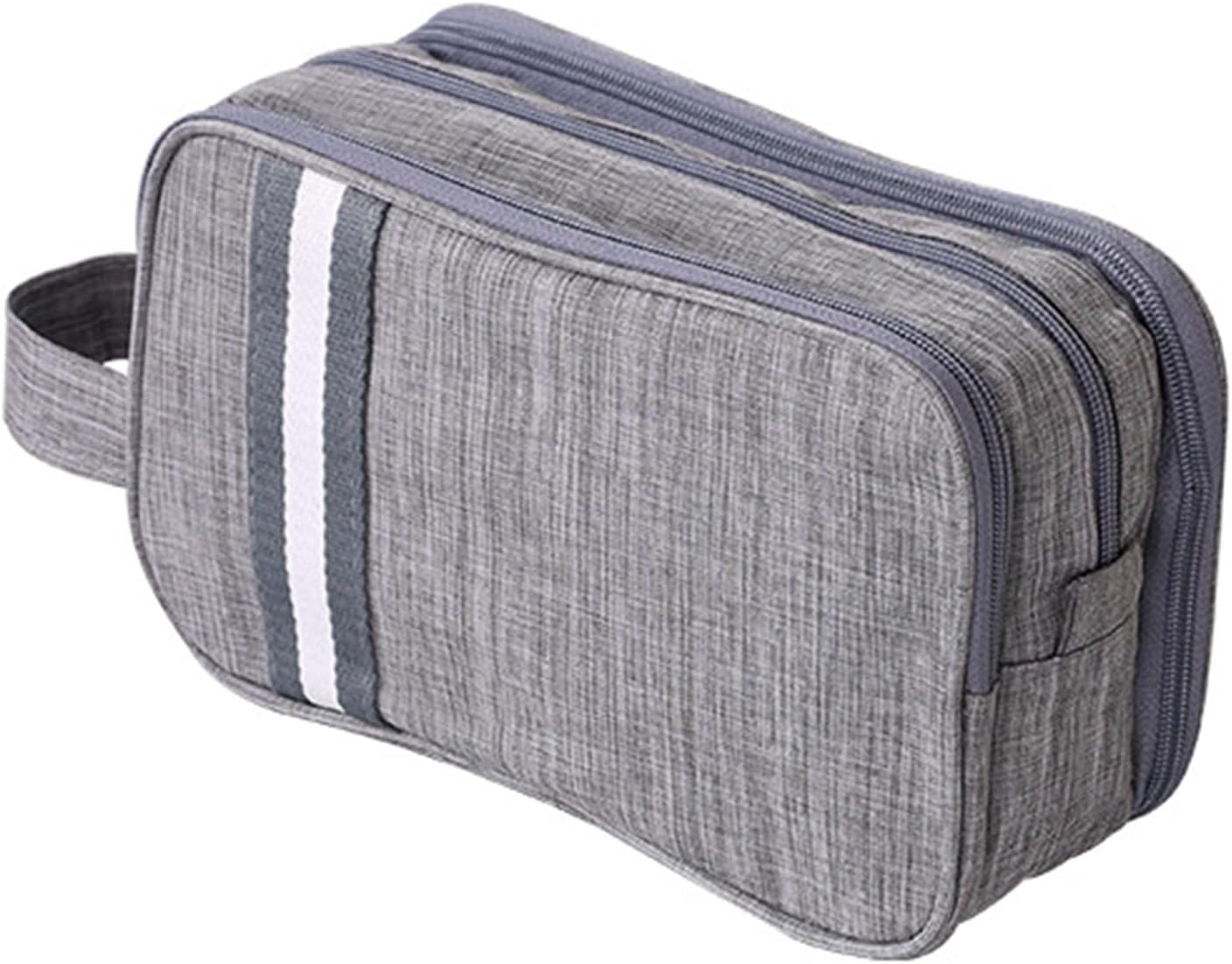 Travel Toiletry Bag, Organizer Mens Bag Dopp Kit Bathroom Shaving Portable Makeup Bags for Accessories(27*10*16cm) 