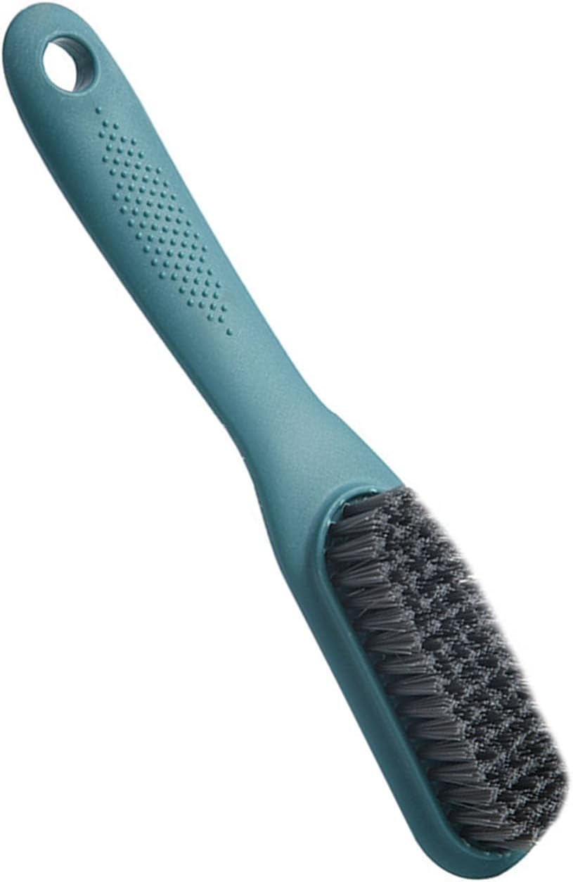 Shoe Brush, Cleaning Brush Nylon Long Handle Portable Washing Soft Bristle for Shoes Clothes 