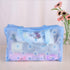 Clear Cosmetics Bag, PVC Zippered Toiletry Carry Pouch Waterproof Makeup Bag Travel Bags Organizer Case for Vacation(blue) 