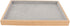 Velvet Stackable Jewelry Tray, Wood Flat Organizer Tray Drawer for Necklace Bracelet Ring Showcase Display(Grey) 