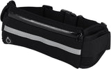Running Belt Phone Holder, Waterproof Fanny Pack Runner Waist Bag with Earphone Hole Pouch for Gym Exercise(Black) 