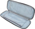 Knitting Needle Case, Travel Zipper Organizer Bag for Straight Needles Dual Crochet Case Supplies Accessories Grey 