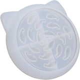 Epoxy Resin Mold, Silicone Dog Bowl Molds Slow Feeder Food Bowls Water Plate Mould for Small Medium Dogs Cats Puppy(cat) 