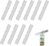 10PCS Metal Candle Wick Holder, Holders for Making Centering Tool Stainless Steel Device DIY Craft 