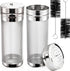 2 Pack Beer Dry Hopper Filters, 2.8 x 7 inch 300 Micron Mesh Hop Strainer with Lid, Stainless Steel Spider Nylon Bristles, Brewing Filters Straining Keg for Home Coffee Wine Juice 