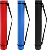3 Packs Extendable Poster Tube, 25" to 42.5" Waterproof Blueprint Holder with Strap, Portable Telescoping Carrying Case Lid for Maps, Art and Drawings, Round Storage Container Document 
