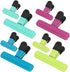 Potato chip clips - 8-pack - Food clips - Bag opening clips - For food storage - Snack preservation - Bag sealing clips - Moisture-resistant sealing clips