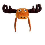 Funny reindeer antlers - elk warmers - hunter boots - funny animal theme - 3D reindeer - men's and women's clothing - role-play - Christmas reindeer costume - headwear accessories