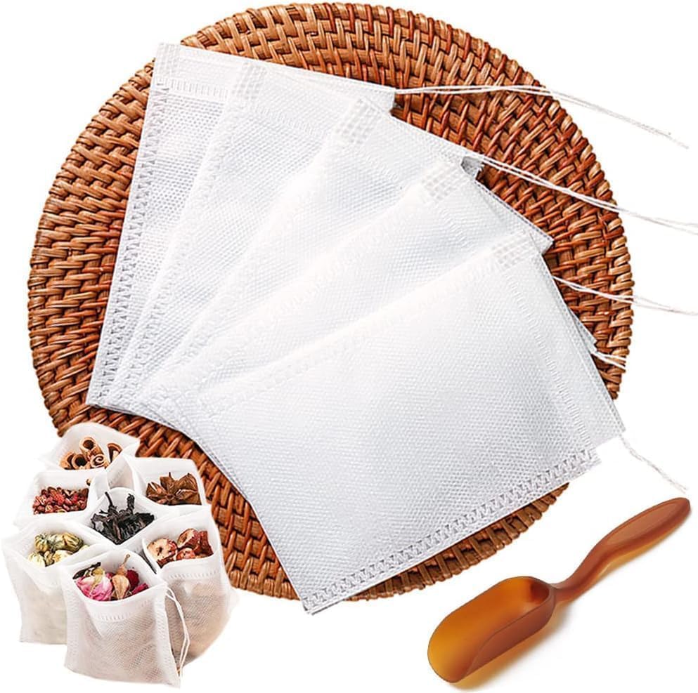 Theemaker tea bags-200 pieces-7*9cm-disposable loose tea bags-tea filter bag-for loose tea-loose leaf tea-coffee-herbs-herb