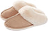 Slippers - Plush Slippers - Winter Slippers - Lounge - Soft - Warm - Non-slip - Beige - Size 36/37
