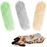 3-pack catnip toys for adult indoor kittens - interactive plush cat toys with built-in catnip and sounds - small