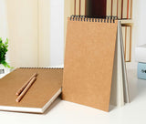 A4 sketchbook hardcover A4 spiral-bound sketchbook suitable for kids and adults 160 g/m² paper 60 pages (A4-1 pack)