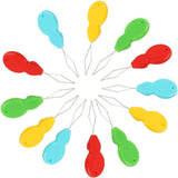 Needle threader, pack of 10. The pumpkin-shaped needle threader is easy to use for threading hand-sewing needles when doing cross-stitch clothing repairs – multiple colour designs for mending clothes.