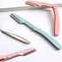 Set of 4 face razors - microdermabrasion blades for the face - eyebrow trimmers - face shavers and facial hair removal devices.