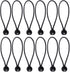 12 Black sailcloth bungee balls for banners - sailcloths - pavilions - tents - bungee hooks - stalls - flagpoles