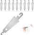 10 pieces of embroidery and cross-stitch needle threader tool - stainless steel hook needle threader - manual threader for needles with large eyes - Sewing Tools Consumables Accessories