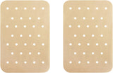 120 pieces of Airfryer paper baking forms, Airfryer baking forms compatible with Ninja Foodi Dual Airfryer, non-stick perforated baking paper compatible with Ninja DZ201 DZ401