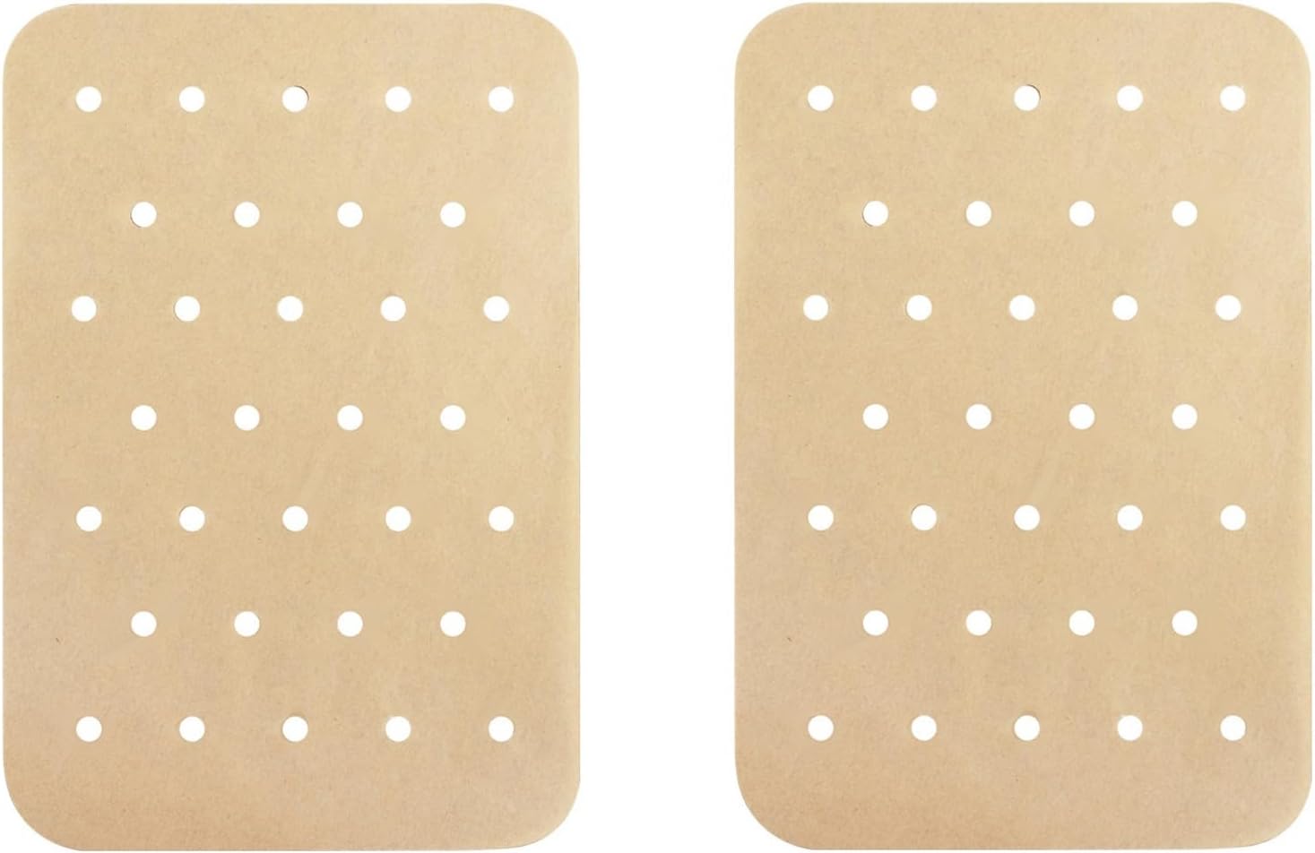 120 pieces of Airfryer paper baking forms, Airfryer baking forms compatible with Ninja Foodi Dual Airfryer, non-stick perforated baking paper compatible with Ninja DZ201 DZ401