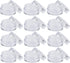 12 travel cosmetic jars, 5 ml cream, make-up monsters, containers with lids for women, glitter nail art, storage bottles