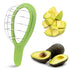 Avocado splitting tool - Stainless steel, dishwasher safe, portable fruit tool - For splitting avocados, kiwis, avocados and similar fruit