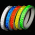 Reflective tape - 5 colours - Night safety - Reflective warning stickers - Waterproof - Outdoor - Reflective tape for bike wheels - Suitable for bikes, trailers and motorcycles