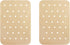 120 pieces Airfryer paper baking forms, Airfryer baking forms compatible with Ninja Foodi Dual Airfryer, non-stick perforated baking paper compatible with Ninja DZ201 DZ401